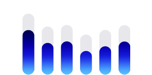Diagrama, atspindinti bendrą didelio triukšmo lygį, kuris yra sumažinamas naudojant „AirPods Pro 3“ klausos apsaugą
